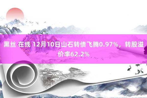 黑丝 在线 12月10日山石转债飞腾0.97%，转股溢价率62.2%